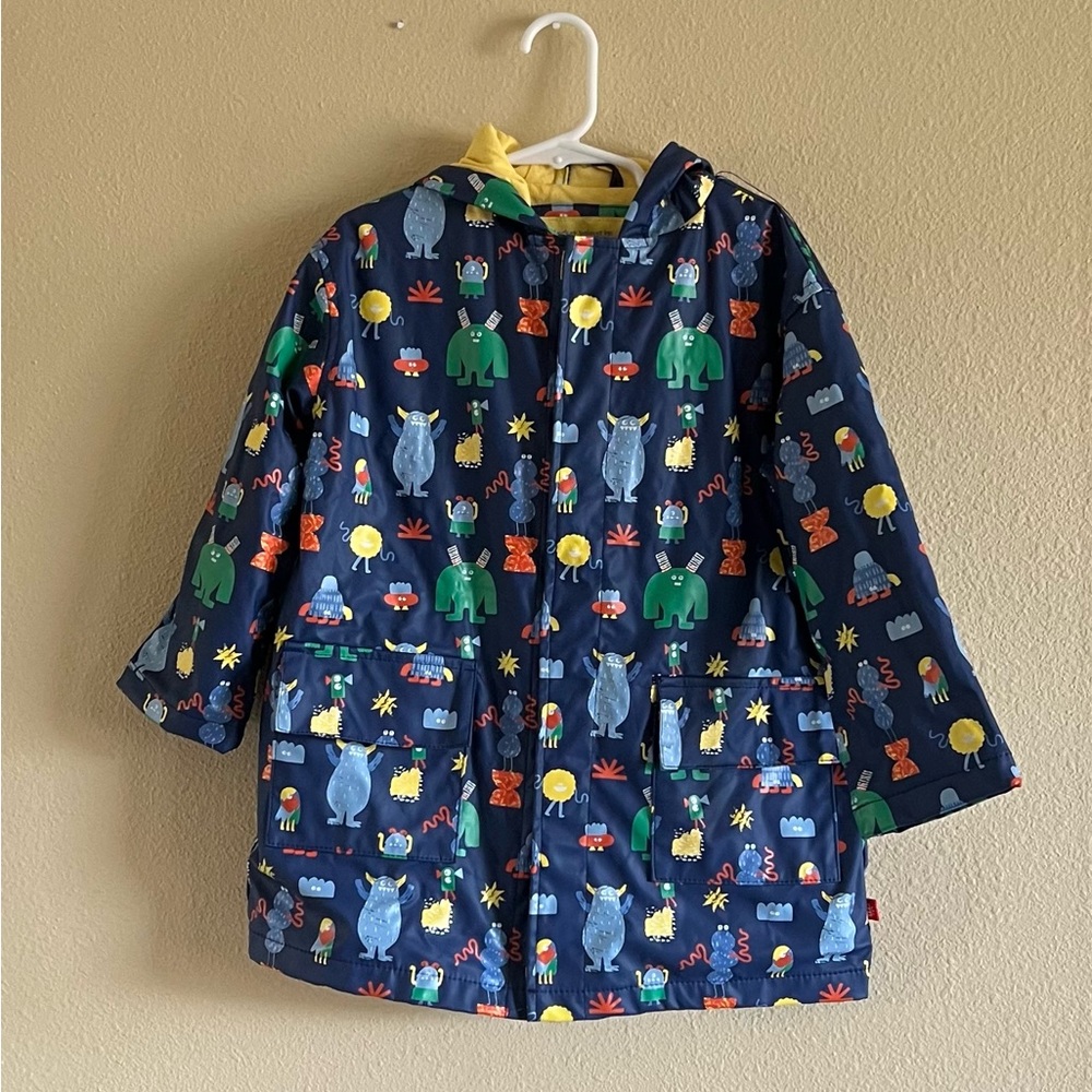 Magnetic Me Monster raincoat